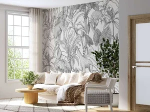 Clearance Dieren tussen de palmbomen Kinderkamer