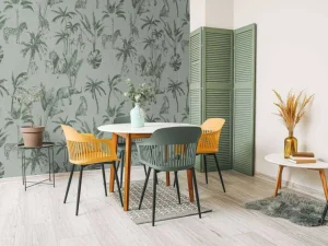 Fashion Dierenjungle patroon groen Kinderkamer