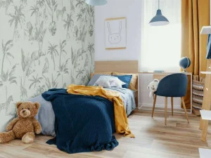 Fashion Dierenjungle patroon groen Kinderkamer
