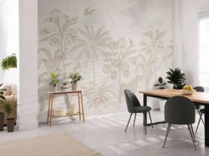 Hot Dierenjungle taupe Dieren | Kinderkamer