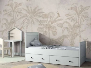 Hot Dierenjungle taupe Dieren | Kinderkamer