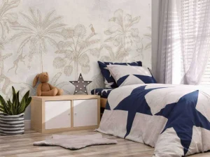 Hot Dierenjungle taupe Dieren | Kinderkamer
