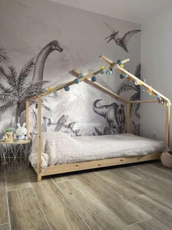 Outlet Dino's in zwart-wit Kinderkamer