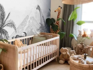 Outlet Dino's in zwart-wit Kinderkamer
