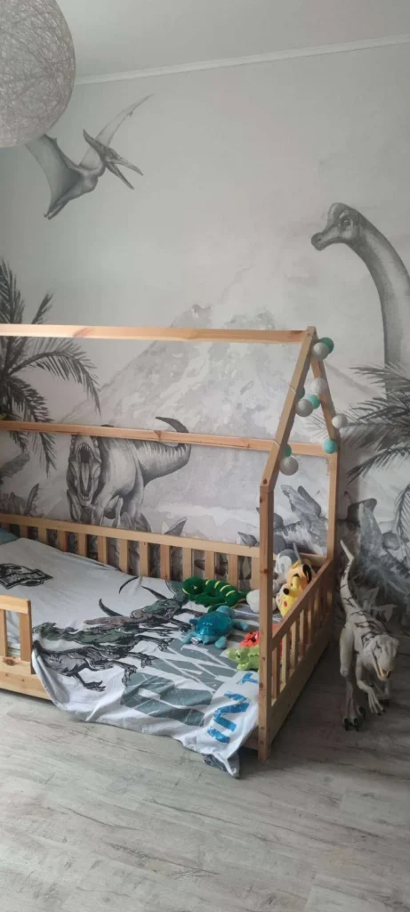 Outlet Dino's in zwart-wit Kinderkamer