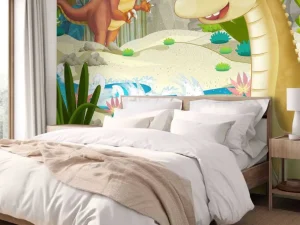 Outlet Dinosaurussen design voor kinderen fotobehang Kinderkamer | Dieren