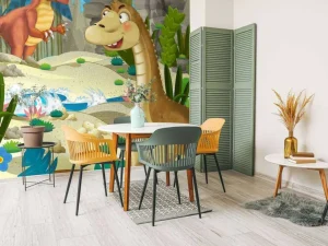 Outlet Dinosaurussen design voor kinderen fotobehang Kinderkamer | Dieren