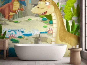 Outlet Dinosaurussen design voor kinderen fotobehang Kinderkamer | Dieren