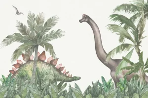 Outlet Dinosaurussen in de jungle Kinderkamer | Dieren