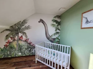 Outlet Dinosaurussen in de jungle Kinderkamer | Dieren