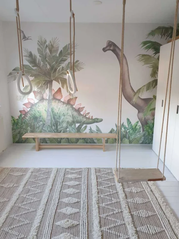 Outlet Dinosaurussen in de jungle Kinderkamer | Dieren