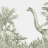 New Dinosaurussen in groen Kinderkamer | Dieren