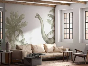 New Dinosaurussen in groen Kinderkamer | Dieren