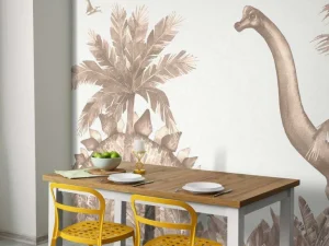 Best Dinosaurussen in taupe Kinderkamer | Dieren