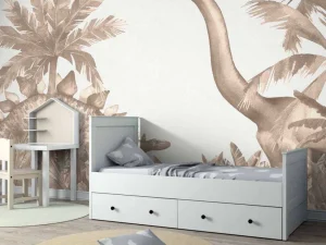 Best Dinosaurussen in taupe Kinderkamer | Dieren