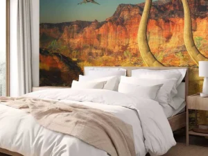 Outlet Dinosaurussen tijdens het Jura tijdperk fotobehang Kinderkamer | Dieren