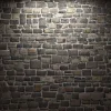 Discount Donkere stenen muur fotobehang Keuken | Gang