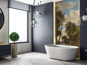 New Dorpsgezicht fotobehang Steden | Architectuur