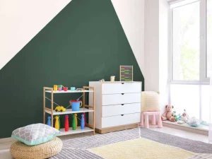 Clearance Driehoek, donkergroen Kinderkamer
