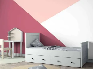 Hot Driehoeken in roze tinten Kinderkamer