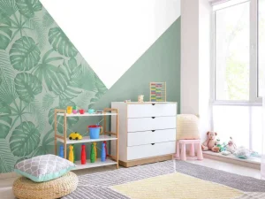 Clearance Driehoeken met jungle patroon Kinderkamer