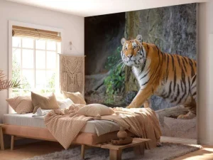 Hot Een grote Sumatraanse tijger fotobehang Kinderkamer