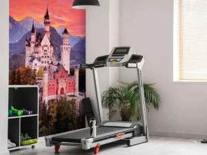 Discount Een koninklijk berglandschap fotobehang Architectuur