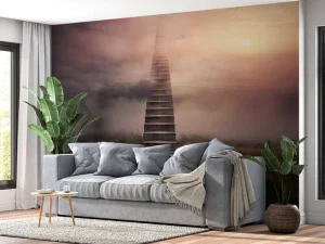 Hot Een trap naar de Hemel fotobehang Architectuur