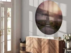 Hot Een trap naar de Hemel fotobehang Architectuur
