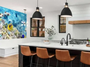 Sale Exotische vissen en koralen fotobehang Dieren