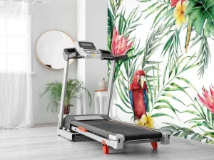Outlet Exotische vogels print fotobehang Bloemen