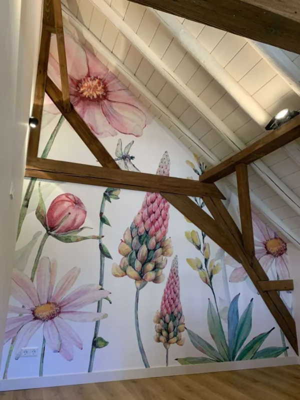 Fashion Fabulous Flowers Kinderkamer | Bloemen