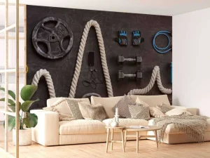 Sale Fitness materialen fotobehang Sport