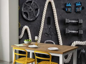 Sale Fitness materialen fotobehang Sport