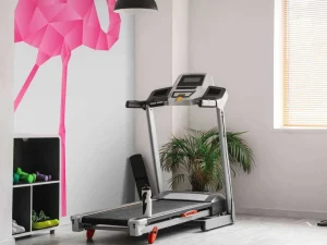 Hot Flamingo Origami fotobehang Babykamer | Dieren
