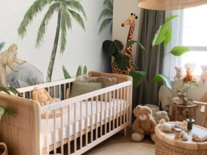 Fashion Flamingo's en apen Kinderkamer