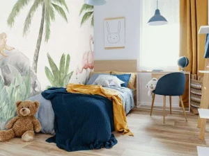 Fashion Flamingo's en apen Kinderkamer