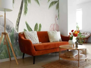 Fashion Flamingo's en apen Kinderkamer