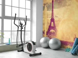 Clearance Fonteinen bij de Eiffeltoren fotobehang Hobbykamer | Architectuur