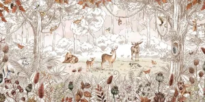 Hot Forest Friends - Autumn Kinderkamer