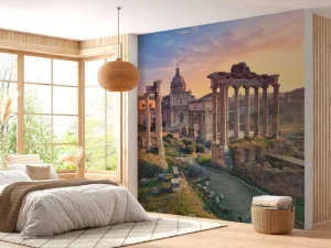 Fashion Forum Romanum in Rome fotobehang Architectuur