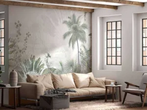 Outlet Fotobehang - Mistige Jungleochtend Kinderkamer | Natuur
