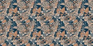 New Fotobehang - Nachttuin Bloesempracht Bloemen