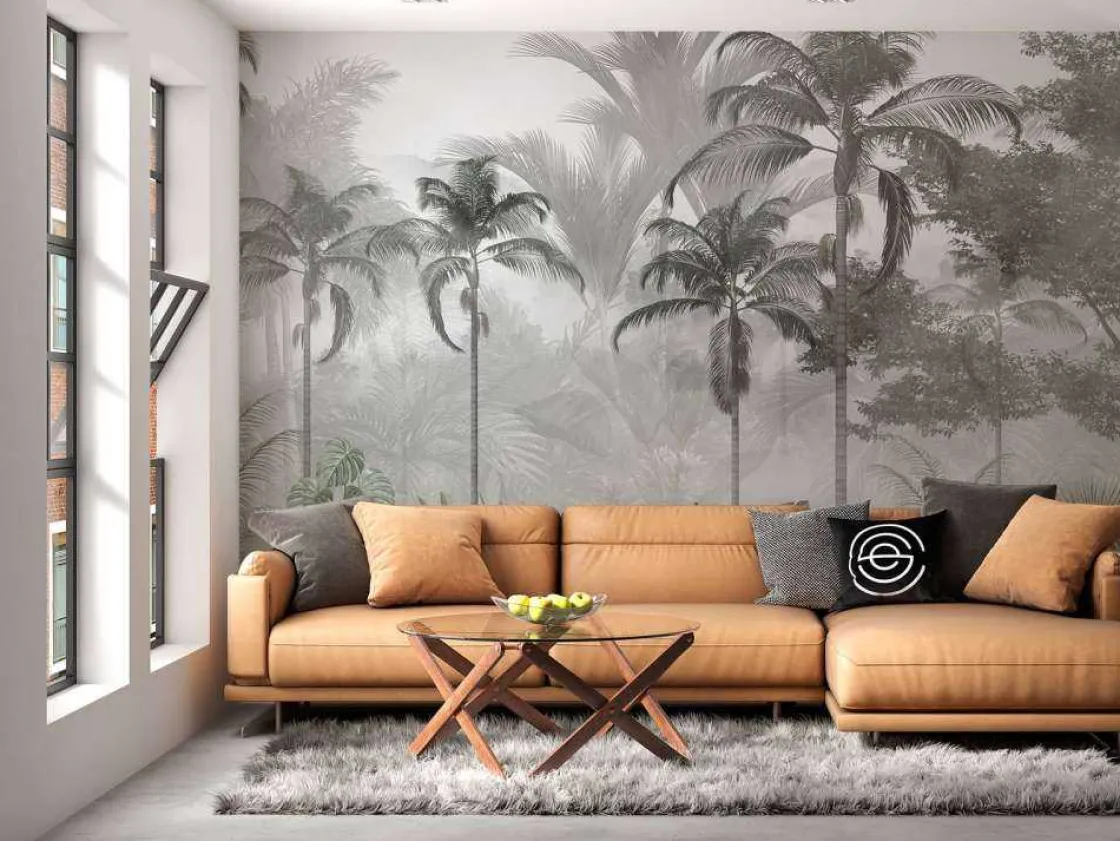 fotobehang__nevelig_palmb_2.webp New Fotobehang - Nevelig Palmbos Kinderkamer | Natuur