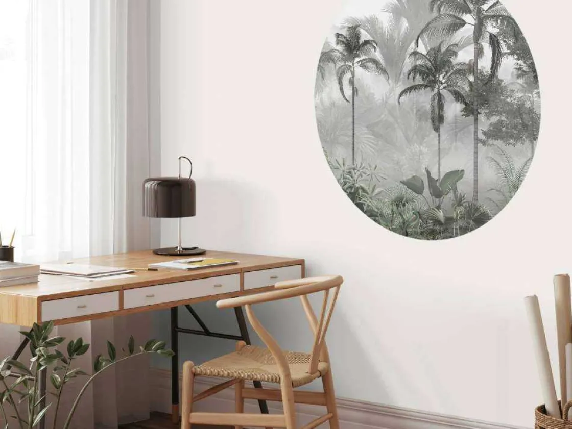 fotobehang__nevelig_palmb_5.webp New Fotobehang - Nevelig Palmbos Kinderkamer | Natuur