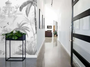 Sale Fotobehang - Oosterse Tuin bij Dageraad Landschappen
