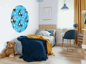 Hot Fotobehang - Retro Gaming Headset Kinderkamer