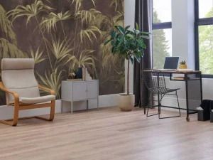 Clearance Fotobehang - Schaduwspel Palmbladeren Kinderkamer | Natuur