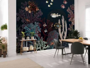 Best Fotobehang - Sir Edwards - Roaring Reef - Blue Kinderkamer