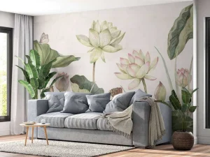 Online Fotobehang - Sir Edwards - Lovely Water Lillies Bloemen